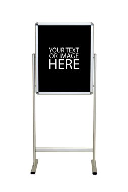 Easel Stand Sign clipart