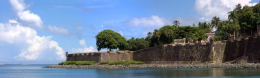 Old San Juan City Wall clipart