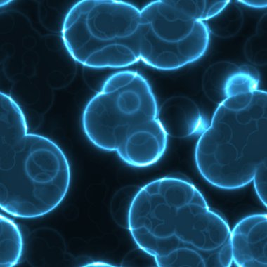 Blue cells clipart