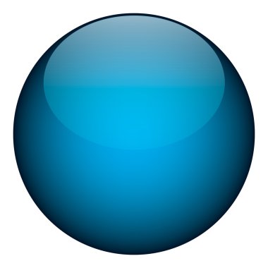 Blue Orb clipart