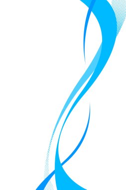 Flowing Swoosh Curves clipart