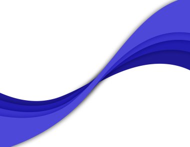 Abstract Blue Twirl clipart