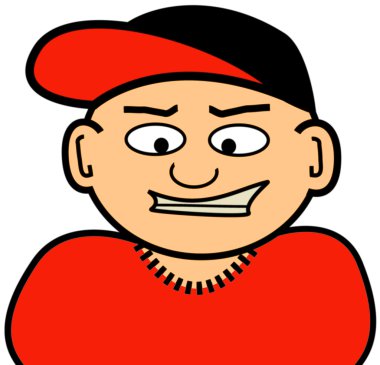 Little Homeboy clipart