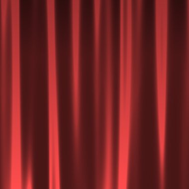 Red Curtain Seamless Pattern clipart