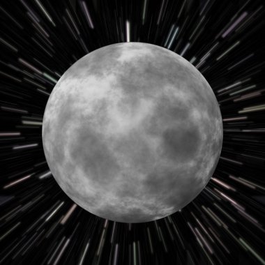 Moon Star Field clipart