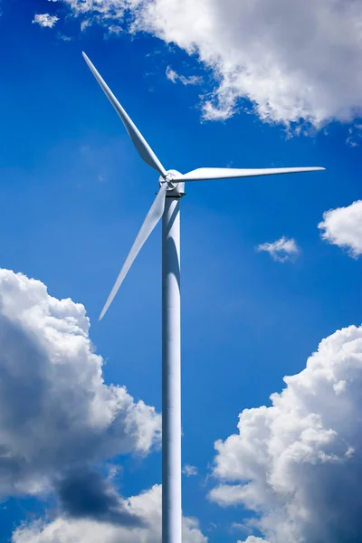 Windenergieerzeugung — Stockfoto