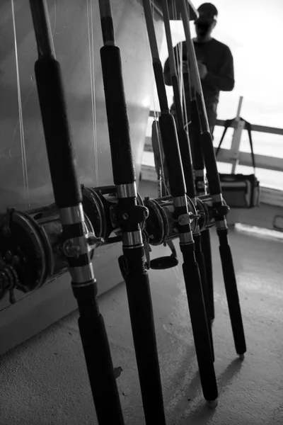 Deep Sea Fishing Rods — Stock Photo, Image
