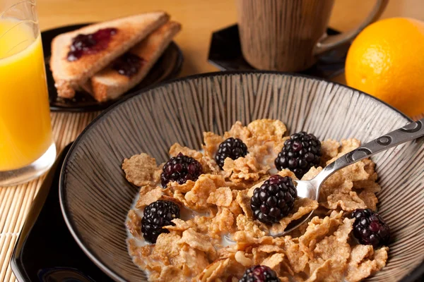 Colazione mattutina cereali — Foto Stock