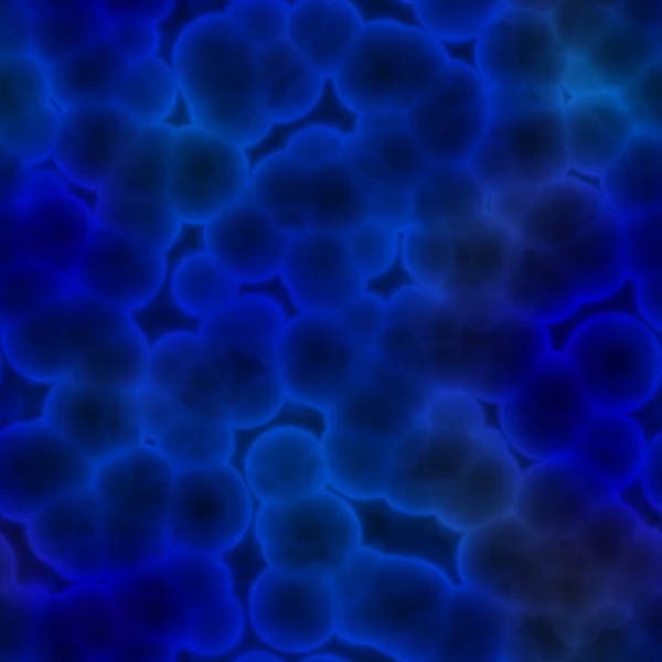 Cellules 3D bleues — Photo