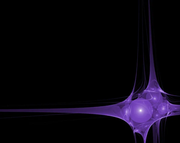 抽象的な紫色の星 — ストック写真