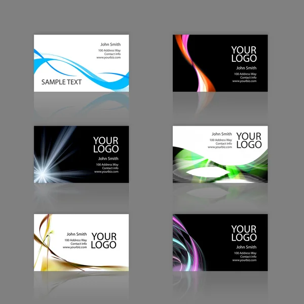 Business Cards Assortment — Stock Photo, Image