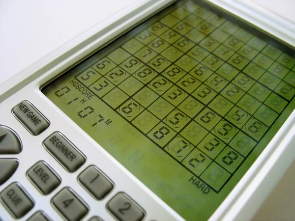 Electronic Sudoku — Stock Photo, Image