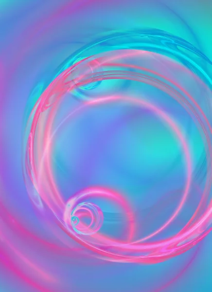 抽象液体旋流 — 图库照片