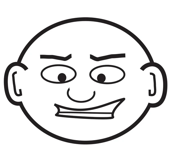 Bald punky dude — Stock Photo, Image