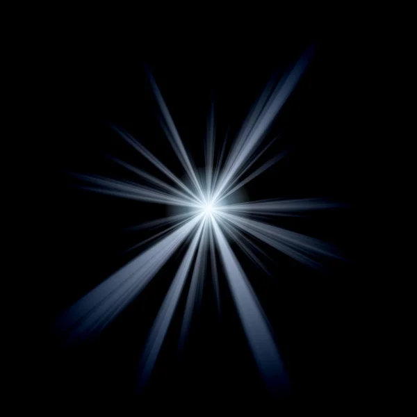Abstraktní světlice objektivu — Stock fotografie