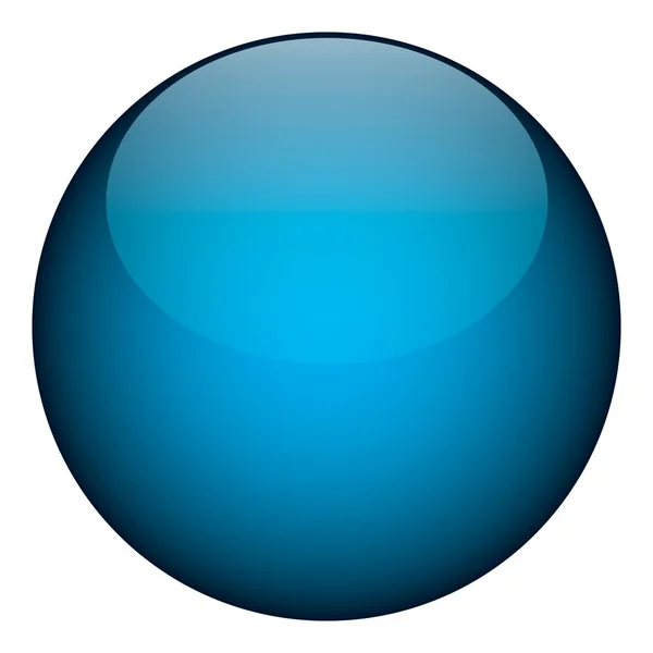 蓝色的圆球 — 图库照片