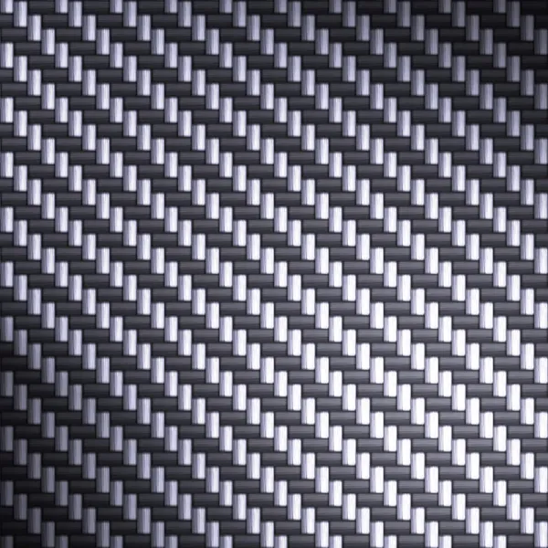 Blue reflective carbon fiber — Stock Photo, Image