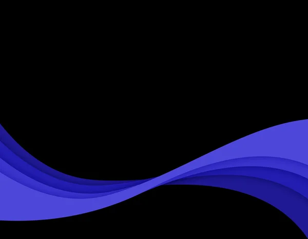 Redemoinho azul abstrato — Fotografia de Stock
