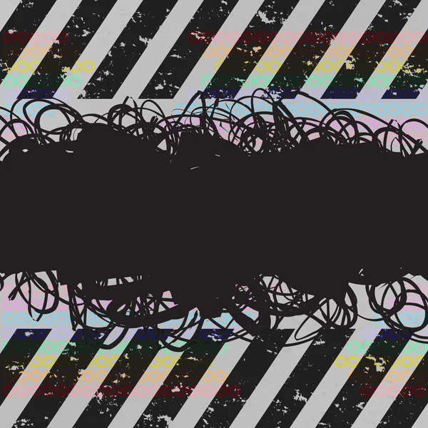 Scribbles grunge lay-out — Stockfoto