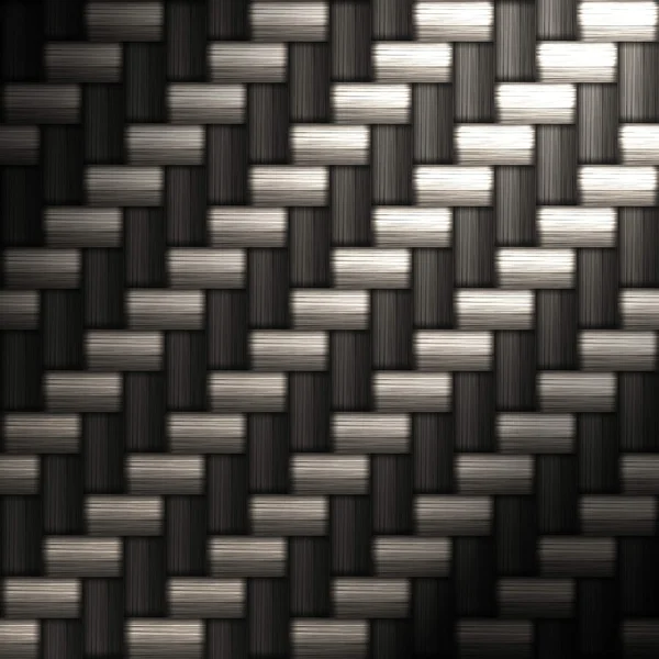 Tejido apretado de fibra de carbonosıkı dokunmuş karbon elyaf — Stok fotoğraf