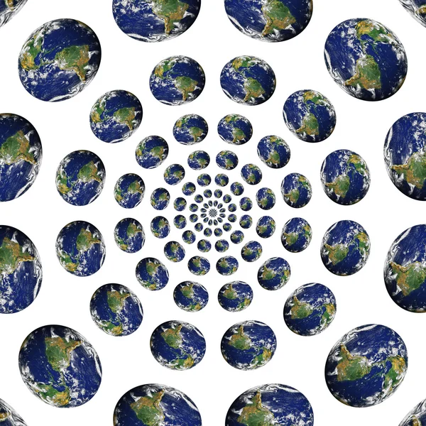 地球涡 — 图库照片