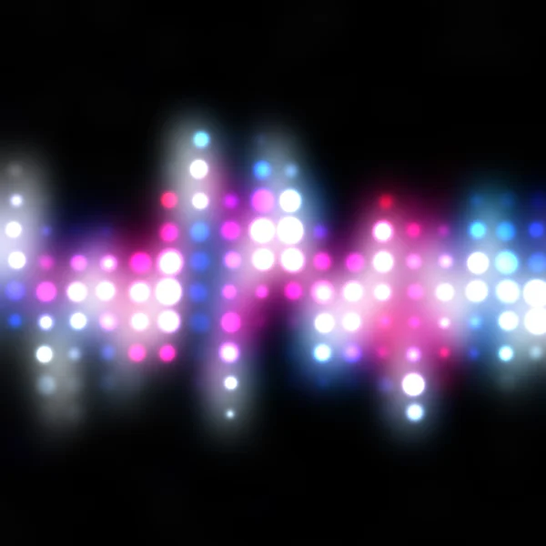 Funky Glowing Dots — Stock Photo, Image