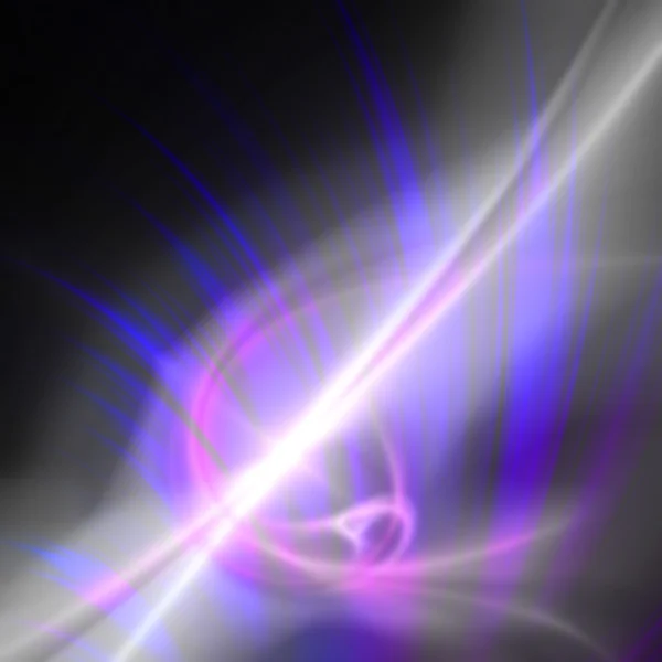 光るプラズマのフラクタル — ストック写真
