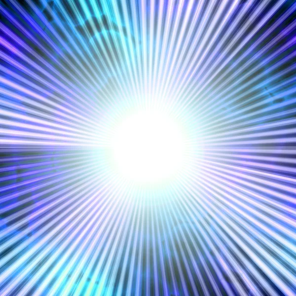 Vórtice Solar Azul — Fotografia de Stock