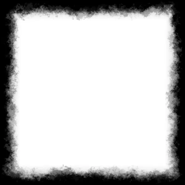 Grungy vierkante frame — Stockfoto