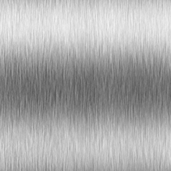 High-contrast brushed aluminum — Stock Photo, Image