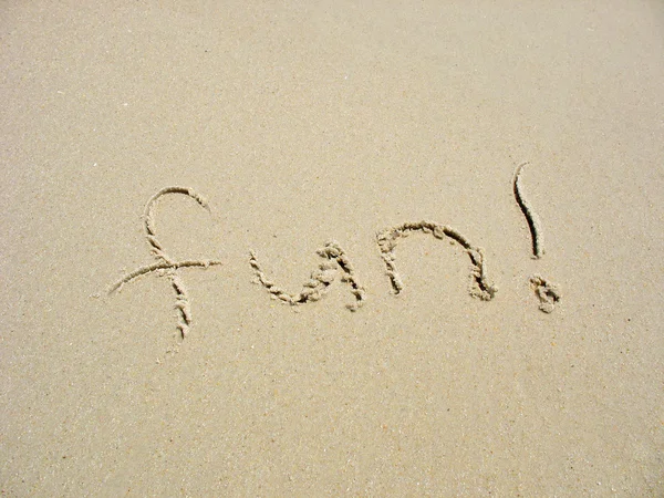 Fun at the Beach — Stock Photo, Image
