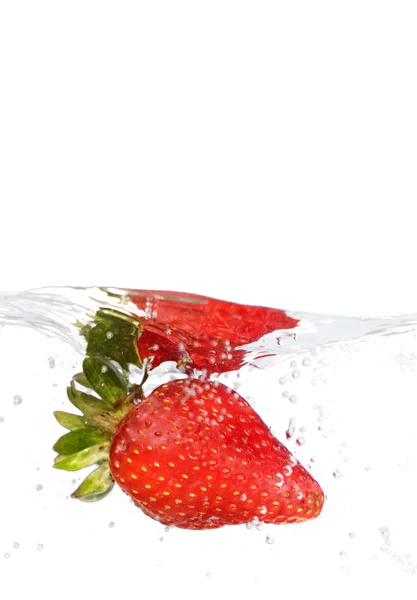 stock image Strawberry In Water