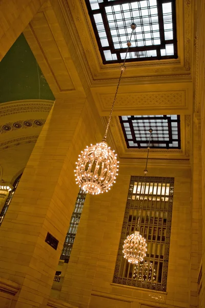 Wnętrze dworca Grand central — Zdjęcie stockowe