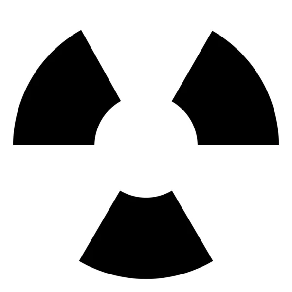 Simbolo nucleare — Foto Stock