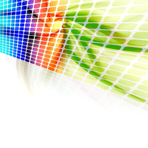 Abstracte regenboog muur — Stockfoto