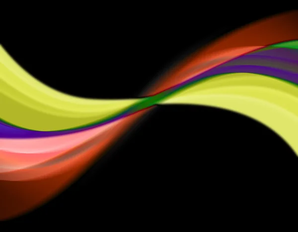 Abstract Rainbow Swirl — Stock Photo, Image