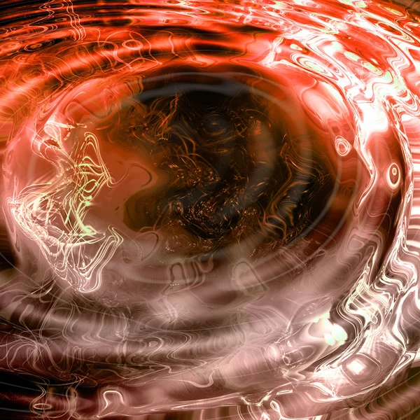Röd plasma rippel — Stockfoto
