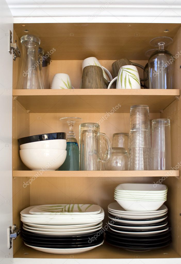 Dishes in the Cupboard