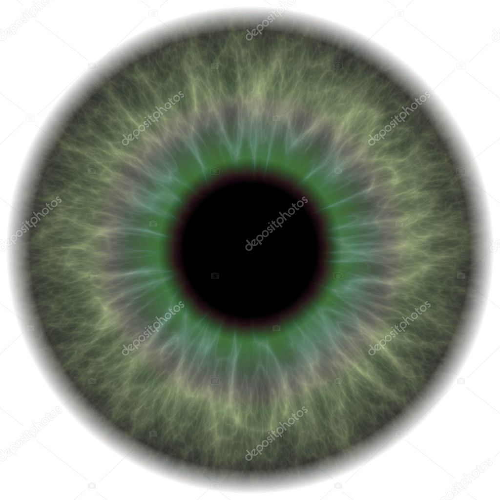 Green Eye Iris