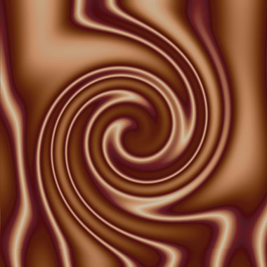 Creamy Chocolate Swirl clipart