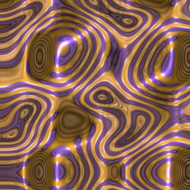 Gold Liquid Swirls clipart