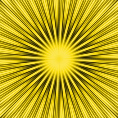 Yellow SunBurst clipart