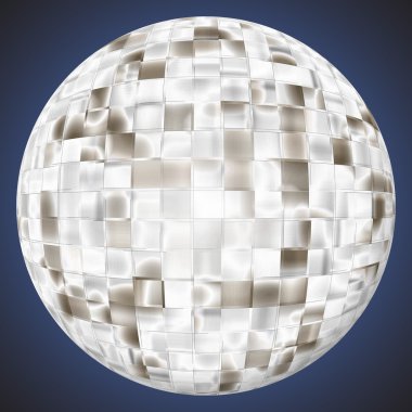 3D Disco Ball clipart