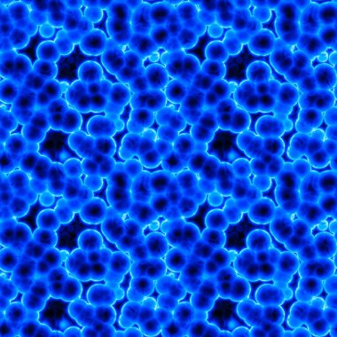 Blue Cells Virus Texture clipart