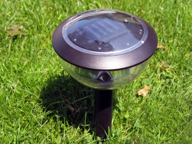 Solar lamp clipart