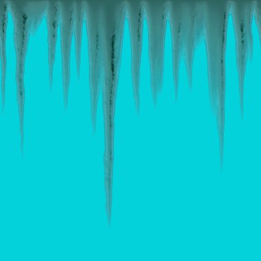 Seamless Icicles clipart