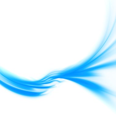 Abstract Blue Wave clipart