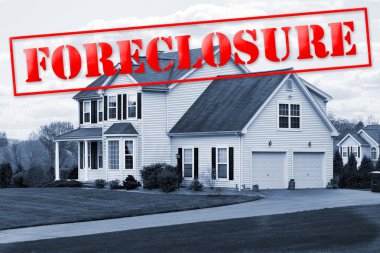 Foreclosure House clipart