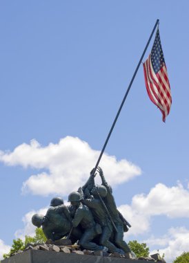 Iwo Jima Memorial Statue clipart