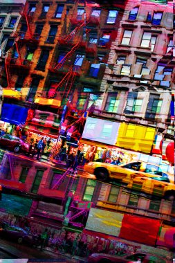 Abstract City Montage clipart